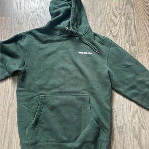 Here for you green sweatshirt